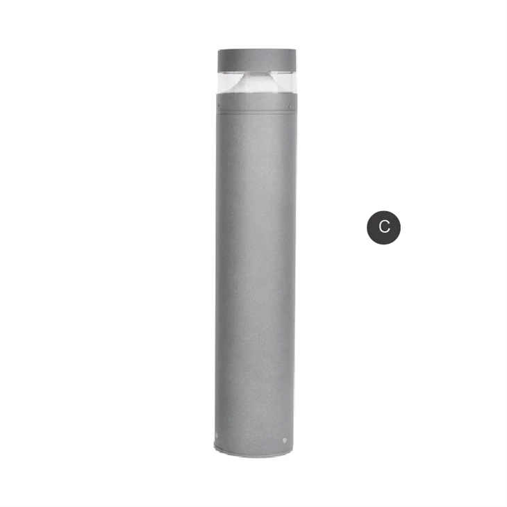 Black Bollard Lights Outdoor