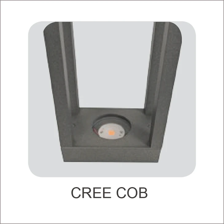 Modern 110V/220V I65 Waterproof LED Bollard Lights IP65 Rated For Outdoor Garden Landscape Pathway Lawn Patio Yard Walkway